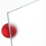 Glass Shelf satin 3ft x 12 in