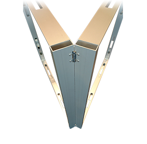 Hinge rails 100 cm (Pair of 2)