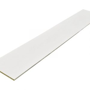 Wooden Shelf 3ft x 16 in (Black or White)